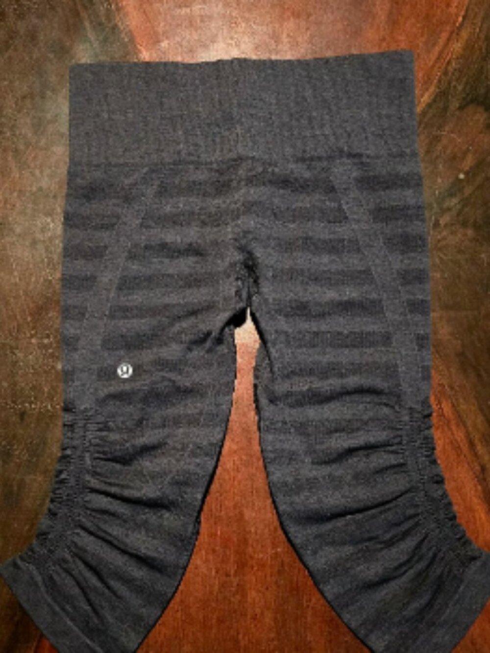 Lululemon Ruched Crop Leggings – Women's Gray | Pre-Owned